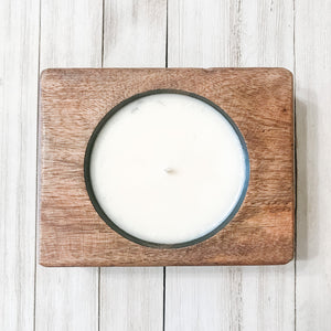 HARLEE Single Cheese Mold Candle - Stained