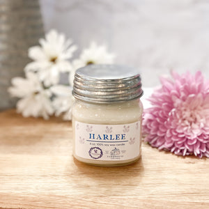 HARLEE 8 oz Mason Jar candle